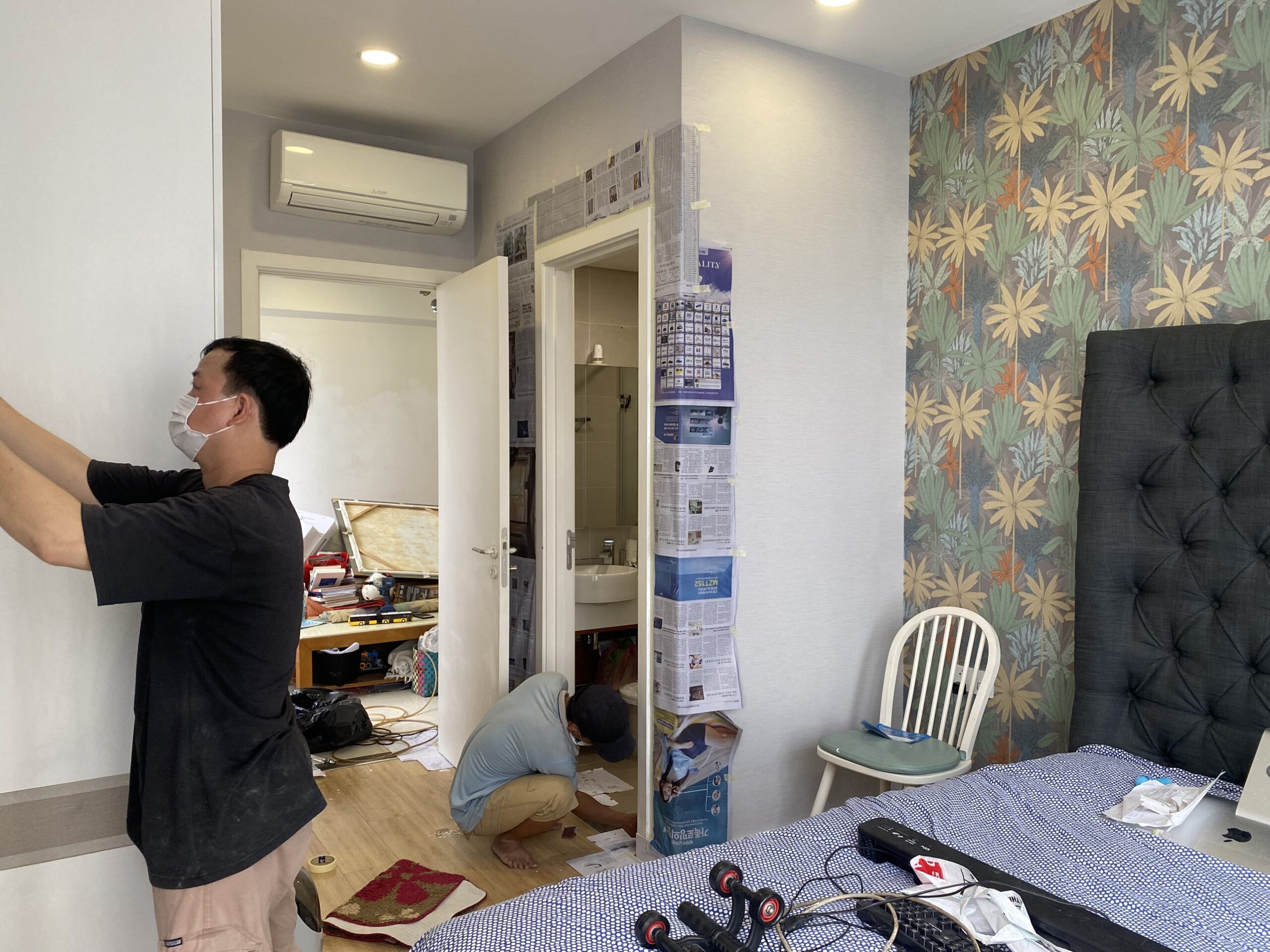 Dự án giấy dán tường chung cư Millennium Quận 4 TPHCM