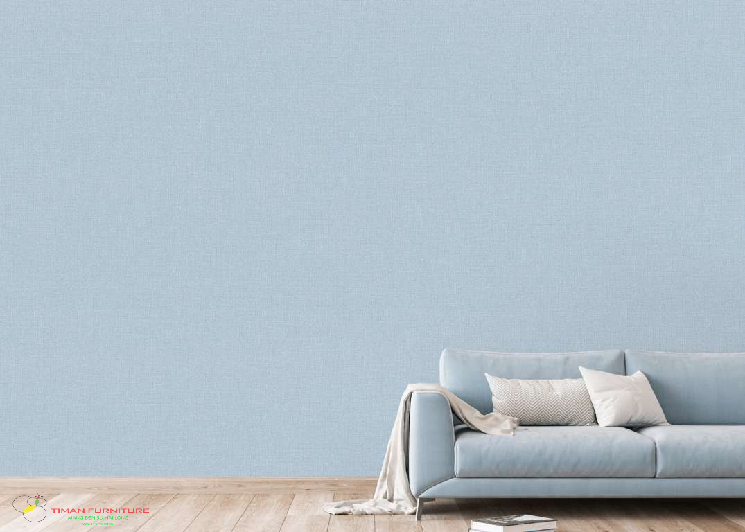 Giấy dán tường màu xanh